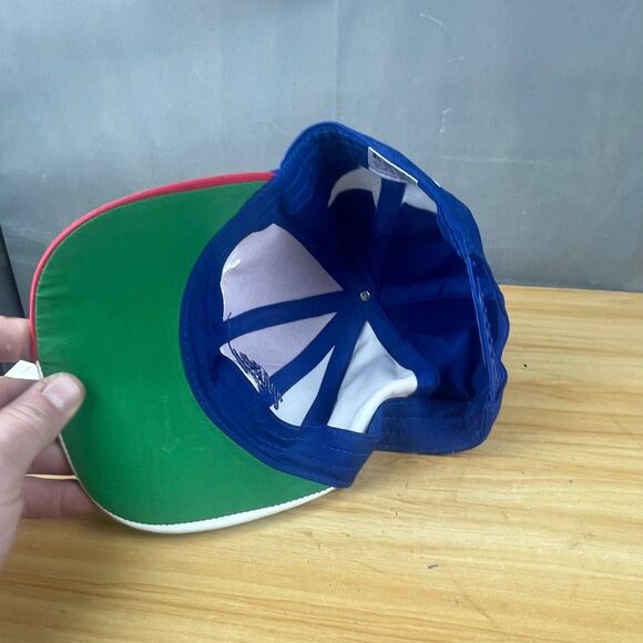 Kati Mike Brown Snapback Cap Hat One Size Fits All Multi-Color Star Embroidery - Picture 6 of 7